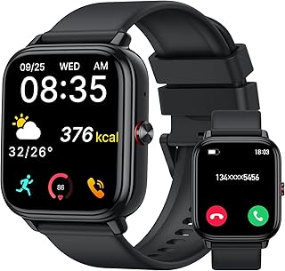 Montre Connectée Femme Homme, 20 Jours d'Autonomie